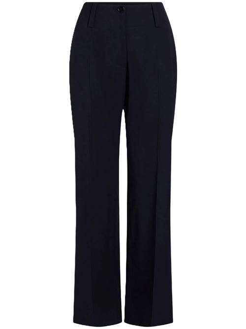 Patou Pantaloni in lana vergine Patou | TR0490103699NNAVY BLACK 699N